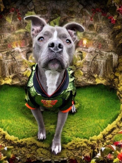 Photo of Spyro, adoptable senior Pit Bull Terrier in Charlotte, North Carolina