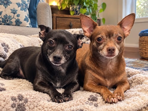 Photo of Coal and Coco, adoptable senior Chihuahua in Menifee, California