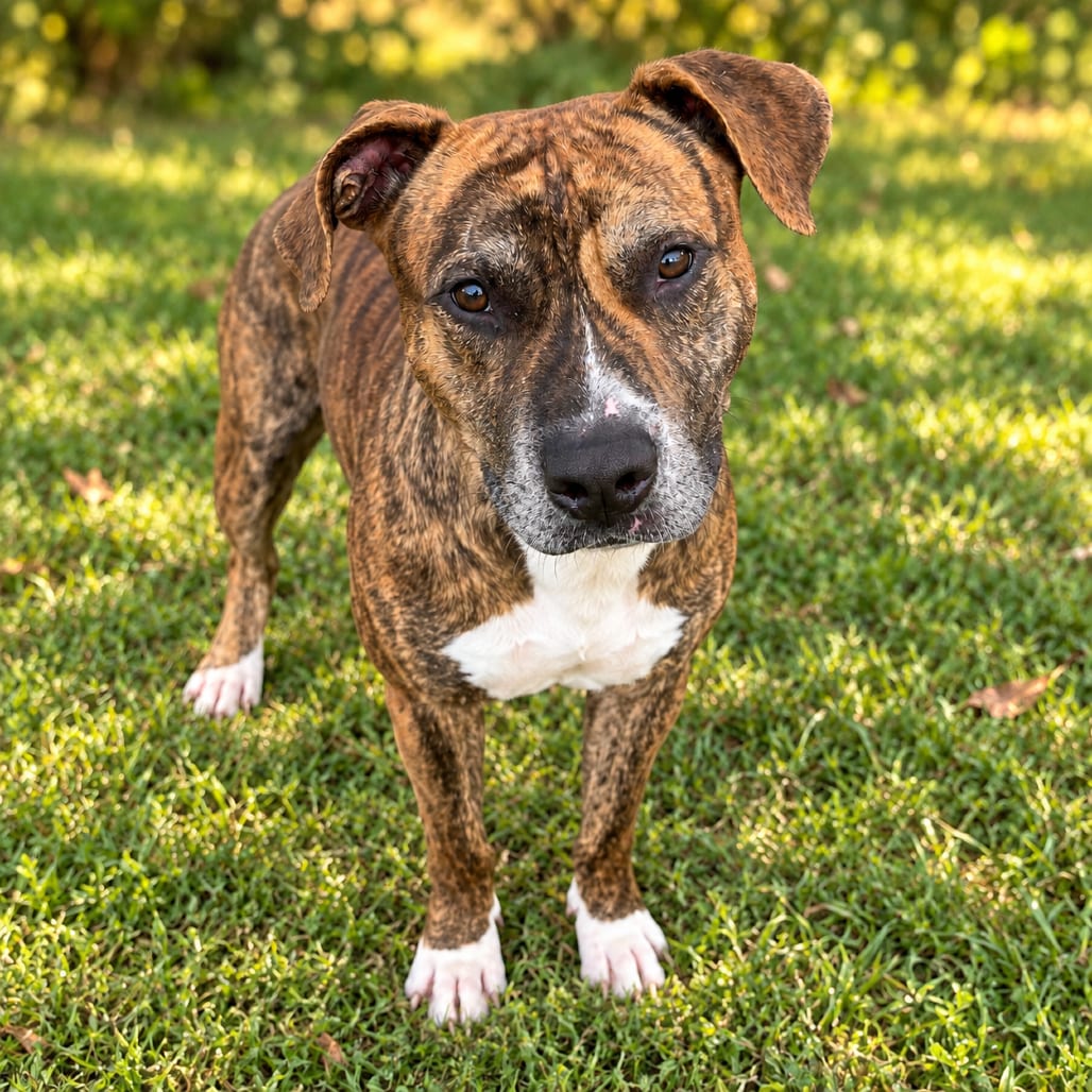 Photo of Drako, adoptable senior Terrier, Pit Bull in Fort Pierce, Florida