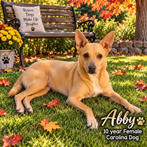 Photo of Abby – 10 Year Female Carolina Dog, adoptable senior Carolina Dog in Mesa, Arizona